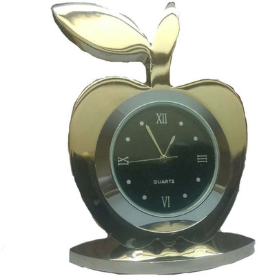 blue diamond Analog Silver Clock