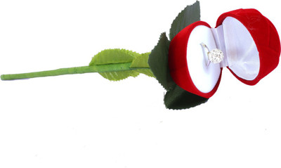 Glawen Red Rose Shaped Ring Box Large Size Ring Box, Jewellery Box, Designer Ring Box, Rose Ring Box Vanity Box(Red)
Glawen Red Rose Shaped Ring Box Large Size Ring Box, Jewellery Box, Designer Ring Box, Rose Ring Box Vanity Box(Red)