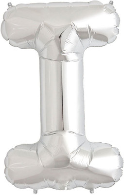 Balloons Solid 13911 Airwalker(Silver, Pack of 1)