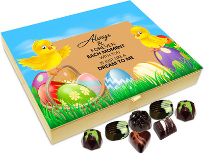 Chocholik Gift Box - Every Moment With You Is Just Like A Dream To Me Chocolate Box - 20pc Truffles(240 g)
Chocholik Gift Box - Every Moment With You Is Just Like A Dream To Me Chocolate Box - 20pc Truffles(240 g)