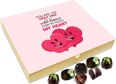 Chocholik Gift Box - You Are The Only One Who Knows How To Touch My Heart Chocolate Box - 20pc Truffles(240 g)
Chocholik Gift Box - You Are The Only One Who Knows How To Touch My Heart Chocolate Box - 20pc Truffles(240 g)
