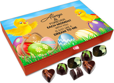 Chocholik Gift Box - Every Moment With You Is Just Like A Dream To Me Chocolate Box - 12pc Truffles(144 g)
Chocholik Gift Box - Every Moment With You Is Just Like A Dream To Me Chocolate Box - 12pc Truffles(144 g)