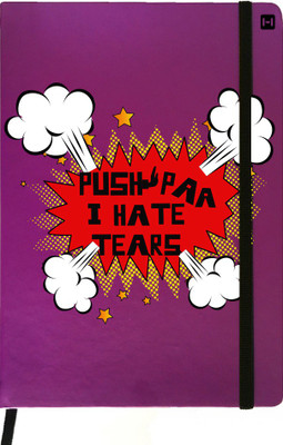 Hamee A5 Notebook(Designer Printed Purple Leather A5 Notebook - 200 pages, A5 size Hate Tears, Purple)
Hamee A5 Notebook(Designer Printed Purple Leather A5 Notebook - 200 pages, A5 size Hate Tears, Purple)