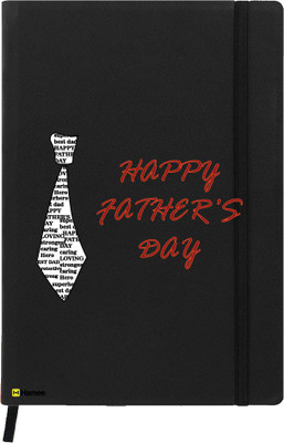 Hamee A5 Notebook(Designer Printed Black Leather A5 Notebook - 200 pages, A5 size Father's Day, Black)
Hamee A5 Notebook(Designer Printed Black Leather A5 Notebook - 200 pages, A5 size Father's Day, Black)