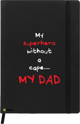 Hamee A5 Notebook(Designer Printed Black Leather A5 Notebook - 200 pages, A5 size My Superhero, Black)
Hamee A5 Notebook(Designer Printed Black Leather A5 Notebook - 200 pages, A5 size My Superhero, Black)
