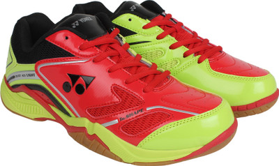 Yonex COURT ACE LIGHT Badminton Shoes For Men(Red, Yellow, Green, Black, Red lime green black
Yonex COURT ACE LIGHT Badminton Shoes For Men(Red, Yellow, Green, Black, Red lime green black