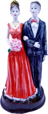 ELLYAN Valentine Love couple Statue Showpiece Romantic Decorative Item Decorative Showpiece - 23 cm(Earthenware, Multicolor)
ELLYAN Valentine Love couple Statue Showpiece Romantic Decorative Item Decorative Showpiece - 23 cm(Earthenware, Multicolor)