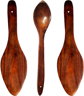 SG Wooden Spatula(Pack of 3)