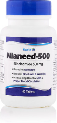 HealthVit Nianeed -500 Niacinamide 500mg 60 Tablets(60 No)