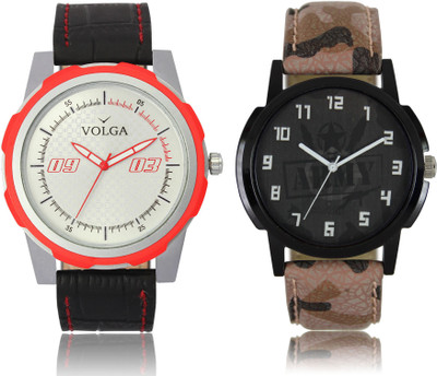 LOREM VL42LR03 New Latest Stylish Designer Leather Belt Attractive Different Combo Watch - For Men
LOREM VL42LR03 New Latest Stylish Designer Leather Belt Attractive Different Combo Watch - For Men