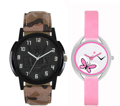 SRK ENTERPRISE Couple Wrist Watch With Stylish And Designer Printed Dial Fast Selling L_V023 Watch - For Men & Women
SRK ENTERPRISE Couple Wrist Watch With Stylish And Designer Printed Dial Fast Selling L_V023 Watch - For Men & Women