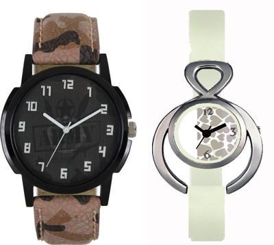 SRK ENTERPRISE Couple Wrist Watch With Stylish And Designer Printed Dial Fast Selling L_V030 Watch - For Men & Women
SRK ENTERPRISE Couple Wrist Watch With Stylish And Designer Printed Dial Fast Selling L_V030 Watch - For Men & Women