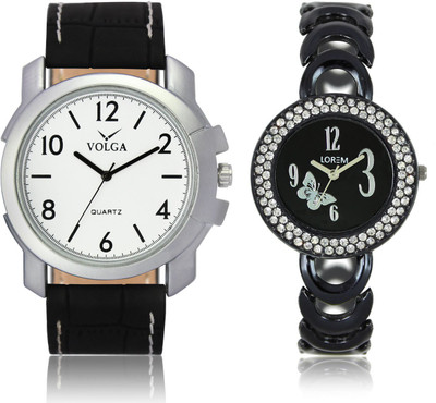 LOREM VL12LR201 New Latest Stylish Designer Leather-Metal Belt Attractive Different Combo Watch - For Men & Women
LOREM VL12LR201 New Latest Stylish Designer Leather-Metal Belt Attractive Different Combo Watch - For Men & Women