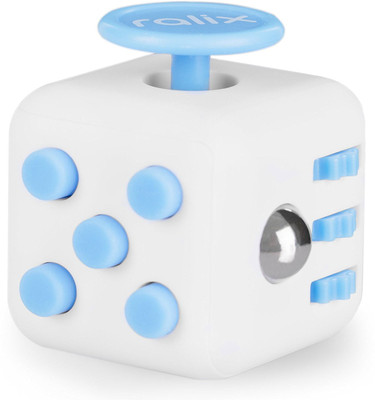 VibeX Fidget Spinner(White, Blue)