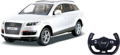 Toy House officially licensed 1:14 Audi Q7 Toy Car(White)
