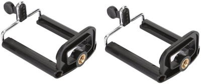 ReTrack SET OF 2PC Clip Bracket Stand Holder Adapter Mount For Cell Phone Camera Monopod Tripod Kit(Black, Supports Up to 500 g)
ReTrack SET OF 2PC Clip Bracket Stand Holder Adapter Mount For Cell Phone Camera Monopod Tripod Kit(Black, Supports Up to 500 g)