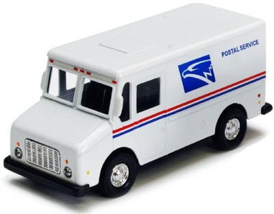 ThinkFastToys Postal Service Kid'S Truck(White)