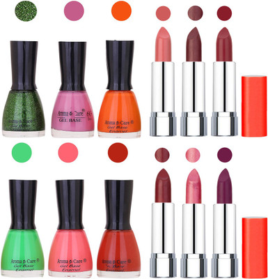 Aroma Care Wholesale Rate Combo of Nail Polish and Rythm Lipstick 065(Set of 12)
Aroma Care Wholesale Rate Combo of Nail Polish and Rythm Lipstick 065(Set of 12)