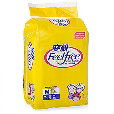 Feel Free Fuburg Adult Diapers - M(10 Pieces)