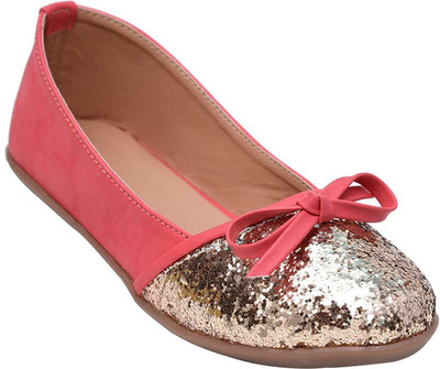 Glitzy Galz Girls Slip-on Flats(Pink