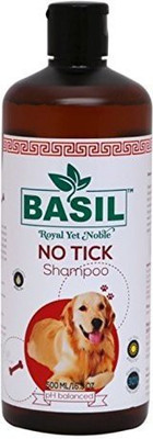 Basil Flea and Tick Basil No Tick Shampoo By Pawsitively Pet Care Dog Shampoo(500 ml)
Basil Flea and Tick Basil No Tick Shampoo By Pawsitively Pet Care Dog Shampoo(500 ml)
