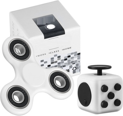 VibeX ™ Handcrafted and tested in CALIFORNIA. Fidget Cube and Tri - Spinner Fidget COMBO(Multicolor)
VibeX ™ Handcrafted and tested in CALIFORNIA. Fidget Cube and Tri - Spinner Fidget COMBO(Multicolor)