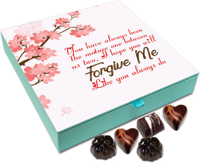 Chocholik Gift Box - Forgive Me Like You Always Do Chocolate Box - 9pc Truffles(108 g)
Chocholik Gift Box - Forgive Me Like You Always Do Chocolate Box - 9pc Truffles(108 g)