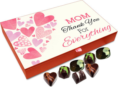 Chocholik Gift Box - Mom Thank You For Everything Chocolate Box - 12pc Truffles(144 g)
Chocholik Gift Box - Mom Thank You For Everything Chocolate Box - 12pc Truffles(144 g)