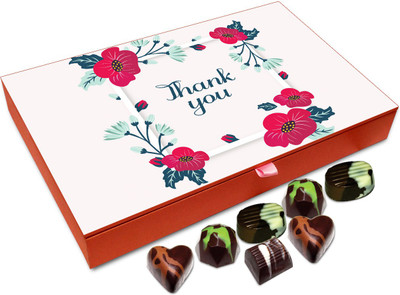 Chocholik Gift Box - Thank You Handsome Brother Chocolate Box - 12pc Truffles(144 g)
Chocholik Gift Box - Thank You Handsome Brother Chocolate Box - 12pc Truffles(144 g)