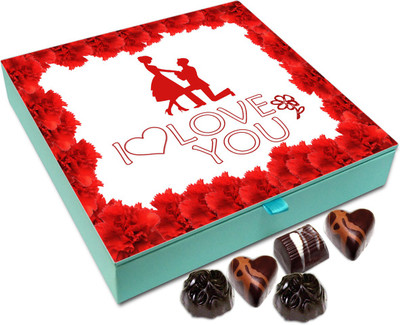 Chocholik Gift Box - I Love You Like Crazy Chocolate Box - 9pc Truffles(108 g)
Chocholik Gift Box - I Love You Like Crazy Chocolate Box - 9pc Truffles(108 g)