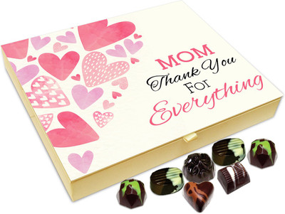 Chocholik Gift Box - Mom Thank You For Everything Chocolate Box - 20pc Truffles(240 g)
Chocholik Gift Box - Mom Thank You For Everything Chocolate Box - 20pc Truffles(240 g)