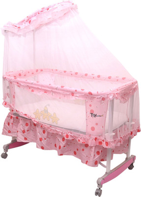 Toy House BabyCradlewithSwingFunction(Pink)