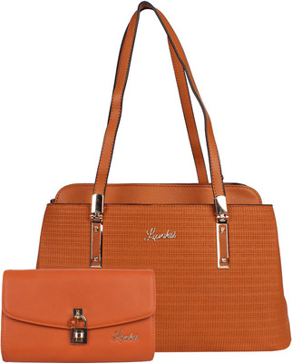 Luvoksi Shoulder Bag(Tan)