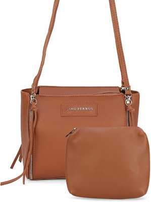 Lino Perros Shoulder Bag(Brown)