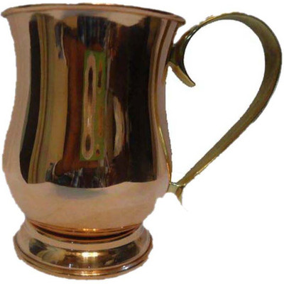 ommcraft surahi mug Copper Mug(500 ml), Brown
