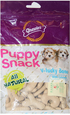 Gnawlers Gnawlers Calcium V-lucky Bone Dog Treat By Pawsitively Pet Care-270g Chicken Dog Treat(270 g)
Gnawlers Gnawlers Calcium V-lucky Bone Dog Treat By Pawsitively Pet Care-270g Chicken Dog Treat(270 g)