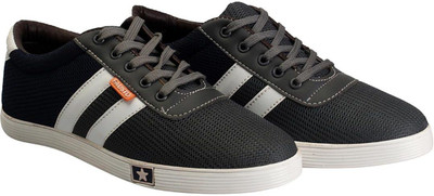 FAUSTO Trendy Sneakers For Men(Grey, Black