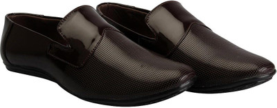 FAUSTO Trendy Corporate Casuals For Men(Brown