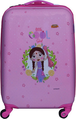 Fortune Chhota Bheem Chutki Littile Cool Girl Inch Kids Luggage Trolley Bag Cabin Luggage - inch(Multicolor
Fortune Chhota Bheem Chutki Littile Cool Girl Inch Kids Luggage Trolley Bag Cabin Luggage - inch(Multicolor