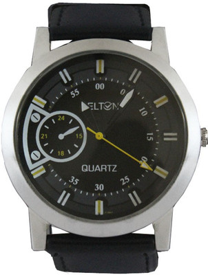 Rich & Famous Look Black Leather Belt Silver Colour Round Slim Dial DELTON Watch - For Men
Rich & Famous Look Black Leather Belt Silver Colour Round Slim Dial DELTON Watch - For Men