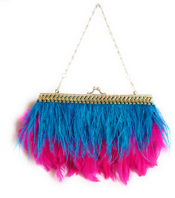 Iios Party Blue Clutch