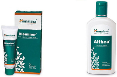 Himalaya Bleminor ANTI-BLEMISH CREAM For blemish-free skin with althea lotion( set of 2)(Set of 2)
Himalaya Bleminor ANTI-BLEMISH CREAM For blemish-free skin with althea lotion( set of 2)(Set of 2)