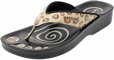 Aerosoft Slippers, Cream