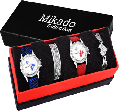 Mikado Fashion queen Analog watches combo for women and girls(Party wedding,casual and formal watches for girls and women) Watch - For Girls
Mikado Fashion queen Analog watches combo for women and girls(Party wedding,casual and formal watches for girls and women) Watch - For Girls
