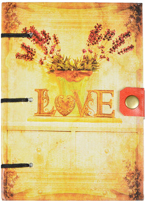 Craft Club A5 Diary(recycled handmade paper diary, Yellow)