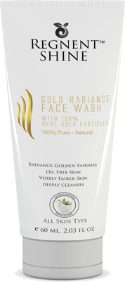 Regnent Shine Gold Radiance Face Wash With 100% Real Gold Particles Face Wash(60 ml)
Regnent Shine Gold Radiance Face Wash With 100% Real Gold Particles Face Wash(60 ml)