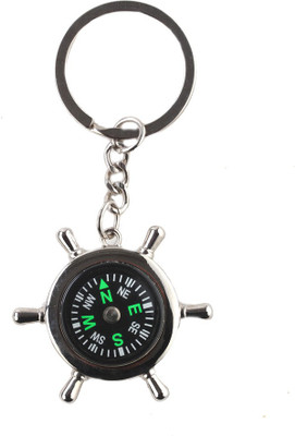 Alexus Compass Key Chain(Silver)