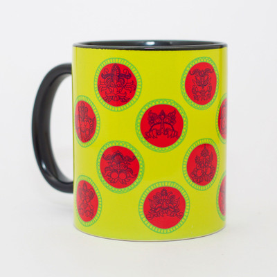 MadCap Designer - Traditional Ceramic Mug(350 ml), Multicolor