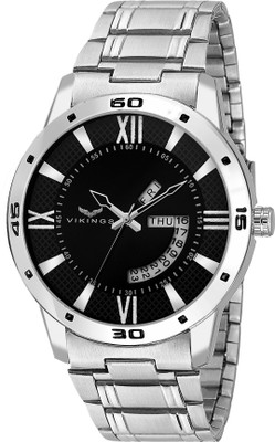 vikings VK-G1106-BLK-CHN-Day & Date callender watch which display next day and next dates also DAY & DATE SERIES Watch - For Boys
vikings VK-G1106-BLK-CHN-Day & Date callender watch which display next day and next dates also DAY & DATE SERIES Watch - For Boys