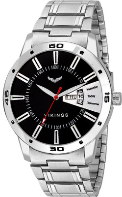 vikings VIKINGS-VK-G1107-BLK-SLVR-CHN-DAY & DATE SERIES DAY & DATE SERIES Watch - For Boys
vikings VIKINGS-VK-G1107-BLK-SLVR-CHN-DAY & DATE SERIES DAY & DATE SERIES Watch - For Boys